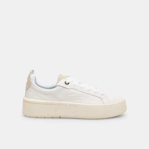 Sneakers de mujer Lacoste con suela de plataforma , Blanco Sneakers de mujer Lacoste con suela de plataforma , Blanco